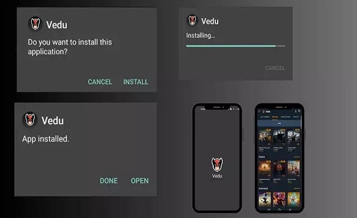 vedu app for movies download