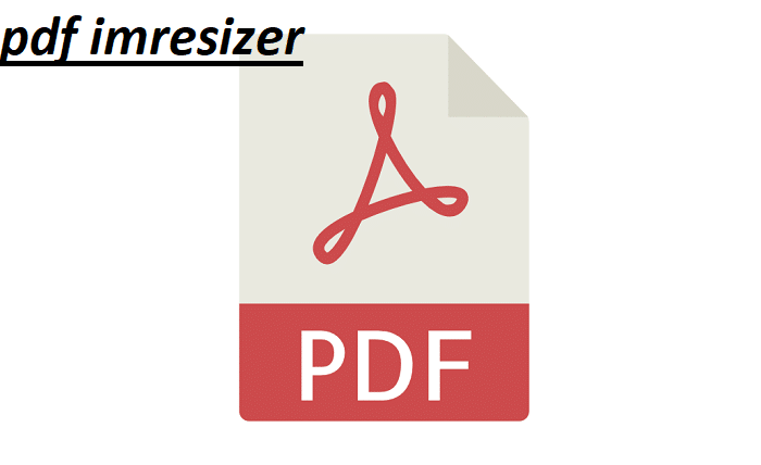 pdf imresizer